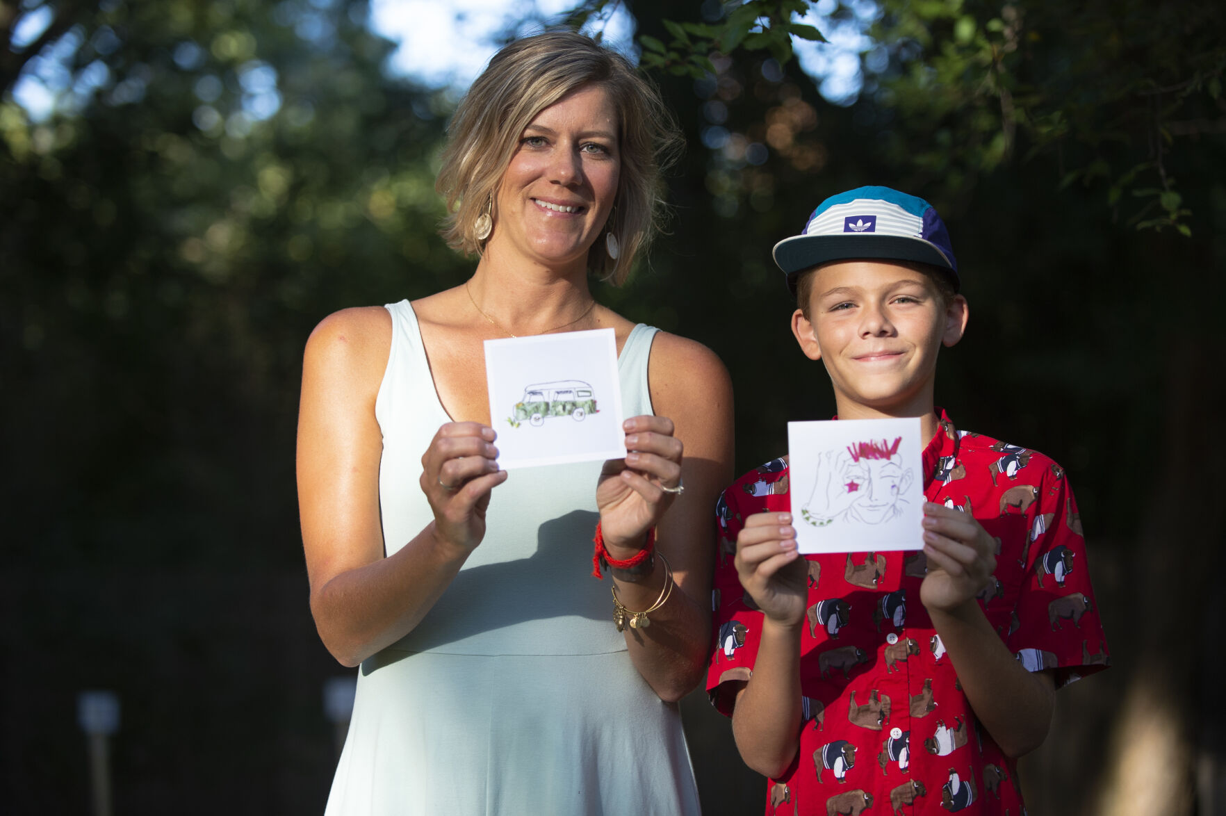Mother/son art project 8.30